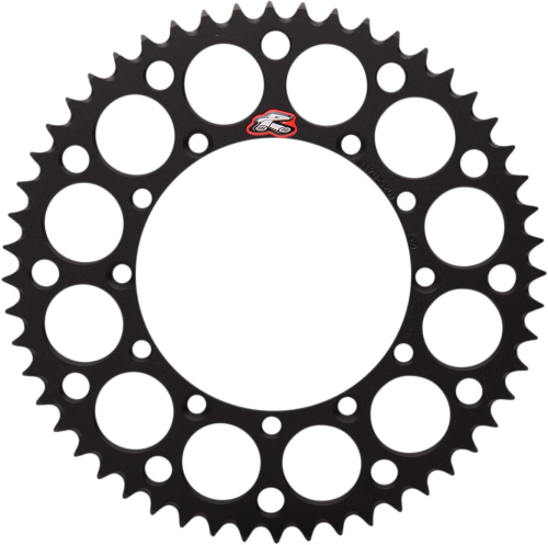 Renthal - Renthal Ultralight Rear Sprocket - Black - 52T - 112U-520-52-BK