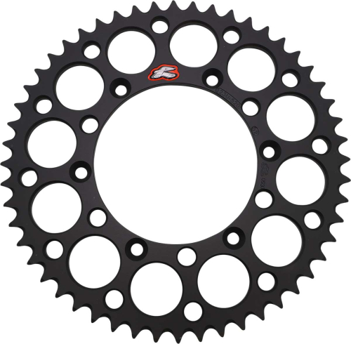 Renthal - Renthal Ultralight Rear Sprocket - Black - 52T - 123U-520-52-BK