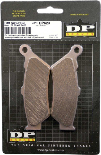DP Brakes - DP Brakes Standard Sintered Metal Brake Pads - DP623