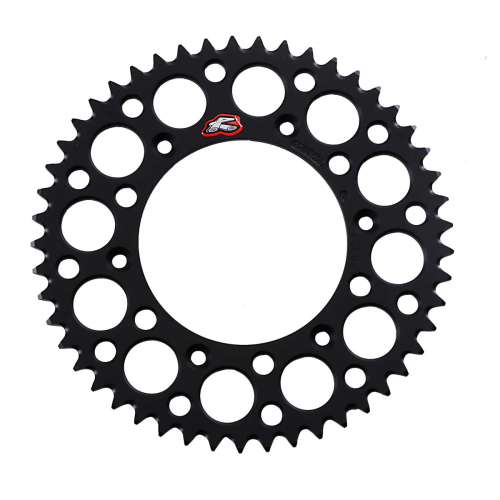 Renthal - Renthal Ultralight Rear Sprocket - Black - 49T - 224U-520-49-BK