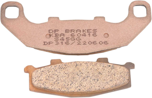 DP Brakes - DP Brakes Standard Sintered Metal Brake Pads - DP316
