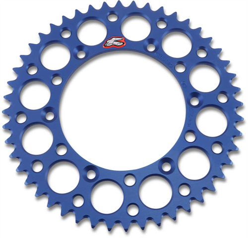Renthal - Renthal Ultralight Rear Sprocket - Blue - 48T - 150U-520-48BU