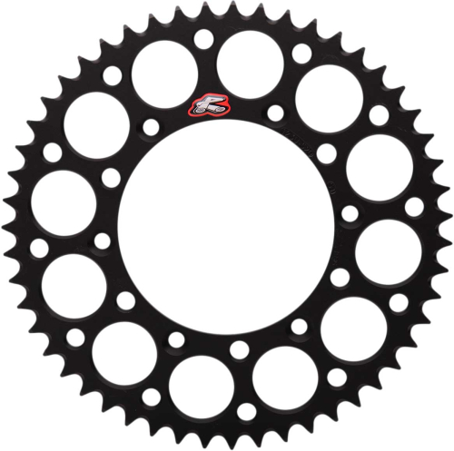 Renthal - Renthal Ultralight Rear Sprocket - Black - 51T - 123U-520-51-BK