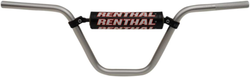 Renthal - Renthal 7/8in. Mini Racer Handlebar - 50cc Playbike Bar Bend - Silver - 797-01-SI-08-219