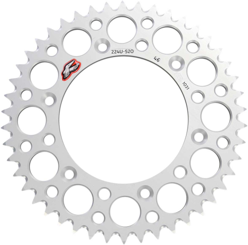 Renthal - Renthal Ultralight Rear Sprocket - 46T - 224U-520-46