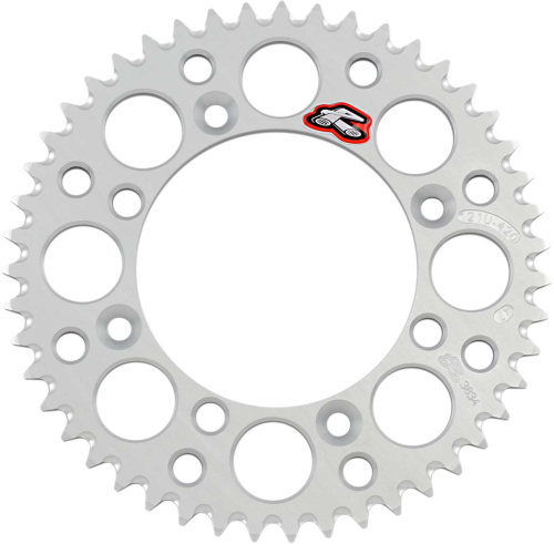 Renthal - Renthal Ultralight Rear Sprocket - Silver - 47T - 121U-420-47GBSI
