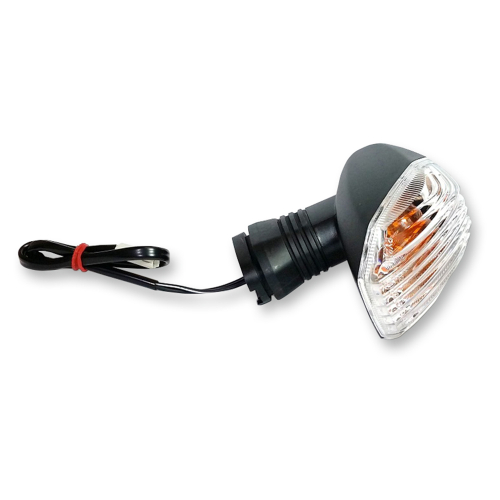 K&S Technologies - K&S Technologies Turn Signal - Rear Right - Black/Clear Lens - 25-2306C