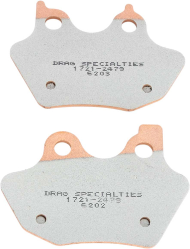 Drag Specialties - Drag Specialties Premium Sintered Metal Brake Pads - 1721-2479
