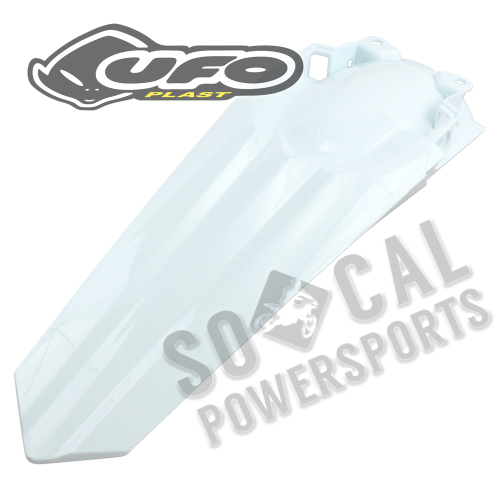 UFO Plastics - UFO Plastics Rear Fender - White - HO04681-041