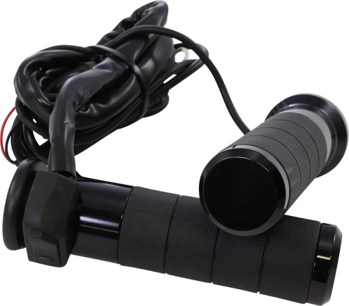 Koso North America - Koso North America Throttle-By-Wire Titan-X Heated Grips - Black - AX068K00