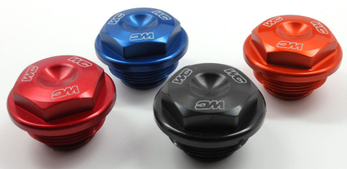 Works Connection - Works Connection Rear Master Cylinder Cover - Orange - 21-740