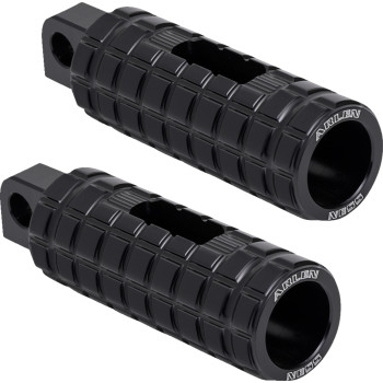 Arlen Ness - Arlen Ness SpeedLiner Footpegs - Black - 400-038