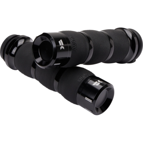 Khrome Werks - Khrome Werks Air Cushion Klassic Grips - Black - 500190