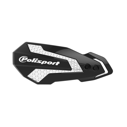 Polisport - Polisport Flow Handguard - Black/White - 8308200045