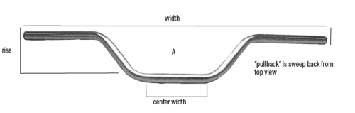 Fire Power - Fire Power Street Handlebar - 23-12552
