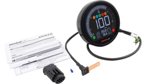 Koso North America - Koso North America DL-04 Multifunction Meter - BA077101