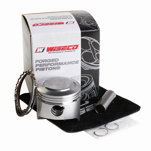 Wiseco - Wiseco Piston Kit - 0.50mm Oversize to 47.97mm, 10.5:1 Compression - 4880M04750