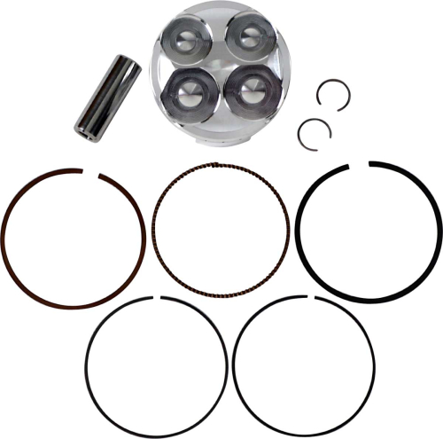 J.E. Pistons - J.E. Pistons FSR Piston Kit - Standard Bore 66.00mm, 12.5:1 Compression - 262279