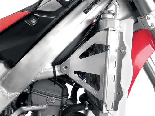 Works Connection - Works Connection Radiator Brace - Silver - 18-771