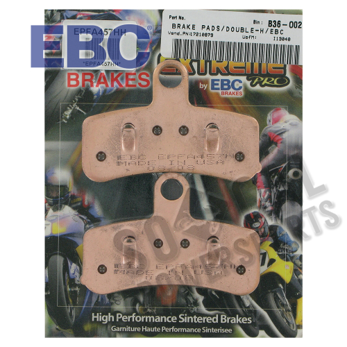 EBC - EBC EPFA Series Sintered Brake Pads - EPFA457HH