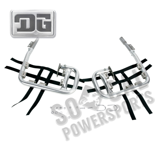 DG Performance - DG Performance Alloy Nerf Bars - Alloy Bar - Black Web - 60-2102