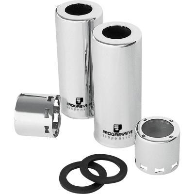 Progressive Suspension - Progressive Suspension Chrome Shock Cover Kit - 11in. - 30-5027C