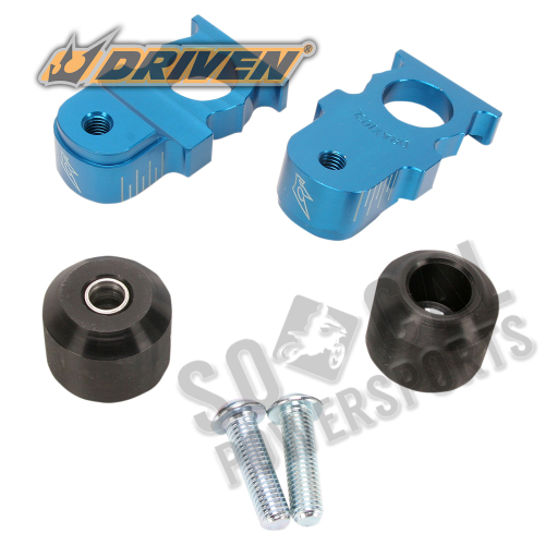 Driven Racing - Driven Racing Axle Block Slider - Blue - DRAX-103-BL