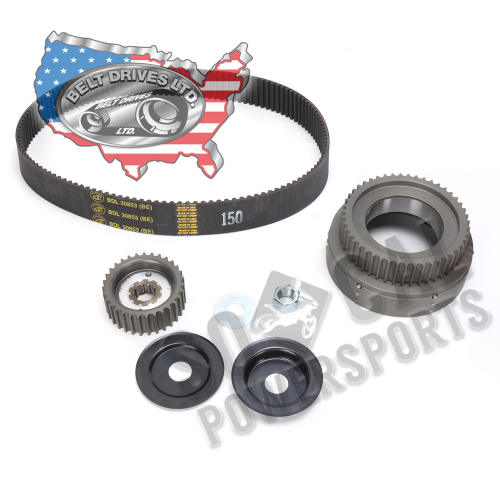 Belt Drives Ltd - Belt Drives Ltd 8mm 1 1/2in. Belt Drive Kit - 62-40SK-3