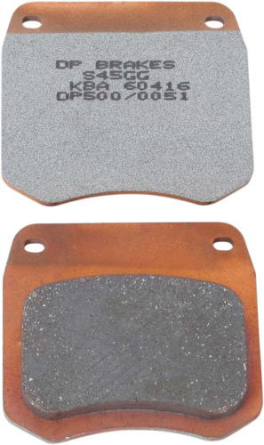 DP Brakes - DP Brakes Standard Sintered Metal Brake Pads - DP500