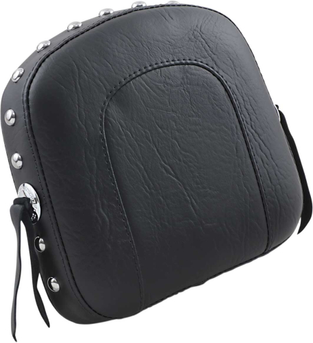 Mustang - Mustang Sissy Bar Pad - Studded with Conchos - 9in. Tall - 9.5in. Wide - 79050