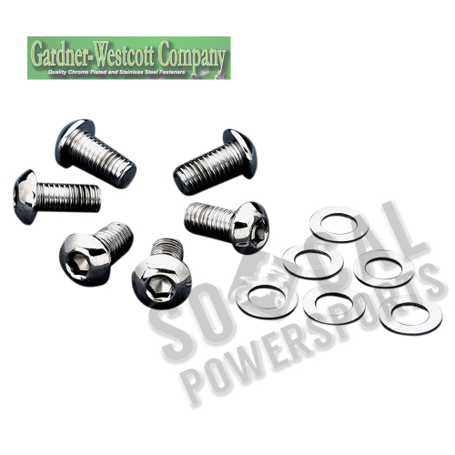 Gardner-Westcott - Gardner-Westcott Button-Head Fender Rail Bolt Kit - DS-189800
