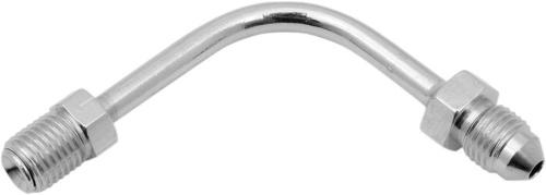 Drag Specialties - Drag Specialties AN-3 x 3/8in.-24 Inverted Flare 90deg. Long Brake Fitting - 283