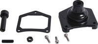 All Balls - All Balls End Cover Starter Button - Gloss Black - 79-4004