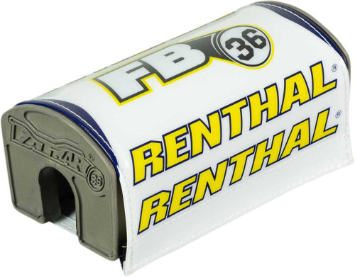 Renthal - Renthal Fatbar36 Pad - White/Blue/Yellow - P348