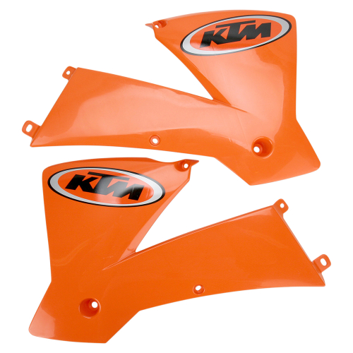 Acerbis - Acerbis Radiator Shrouds - Orange - 2071380237