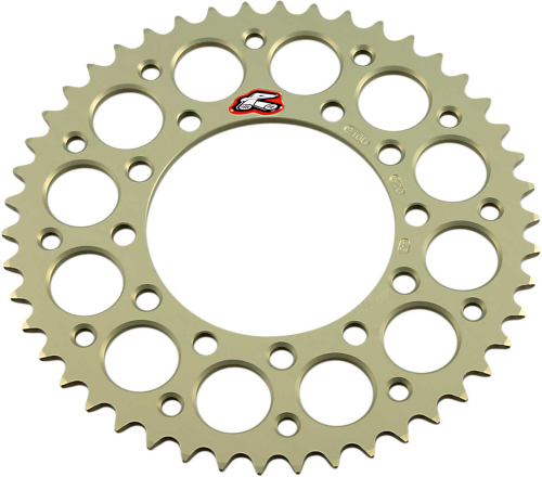 Renthal - Renthal Ultralight Rear Sprocket - 46T - 210U-520-46P-HA
