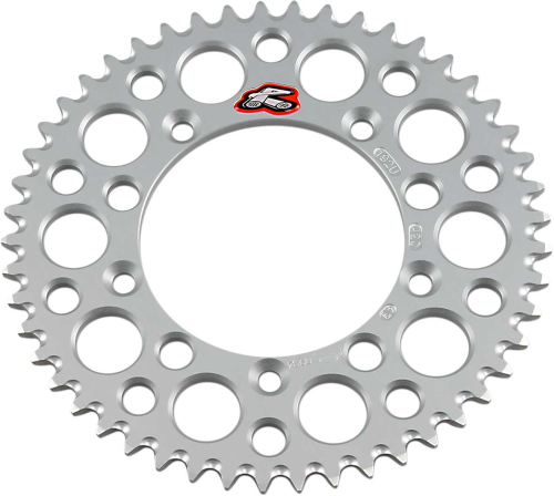 Renthal - Renthal Ultralight Rear Sprocket - Silver - 49T - 192U-420-49GPSI