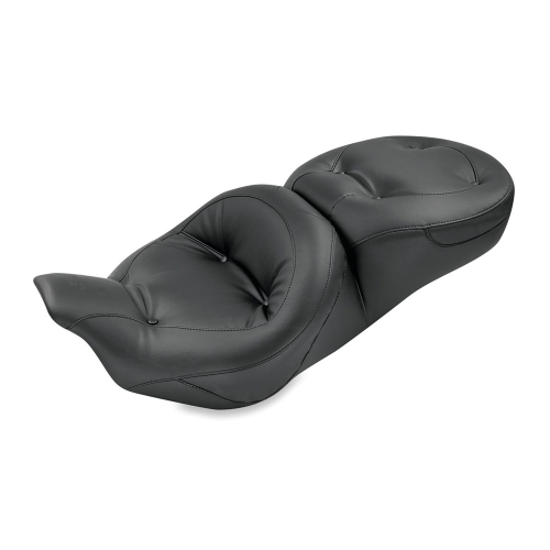 Mustang - Mustang 1-Piece Ultra Touring Seat - Regal Style - No Studs - 76036