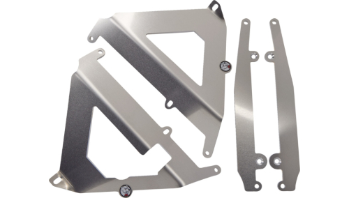 AXP Racing - AXP Racing Radiator Brace - Black Spacers - AX1397