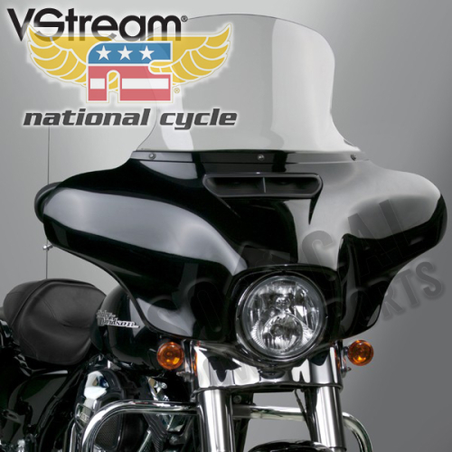 National Cycle - National Cycle VStream Windshield - 14.50in. - Clear - N20407