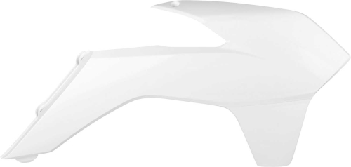 Polisport - Polisport Radiator Shroud - KTM White - 8417400002