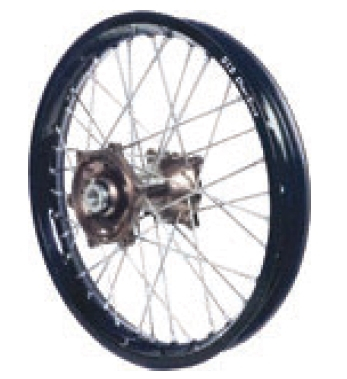 Dubya - Dubya MX Front Wheel with Excel Rim - 1.60x21 - Magnesium Hub/Black Rim - 70-3032MB