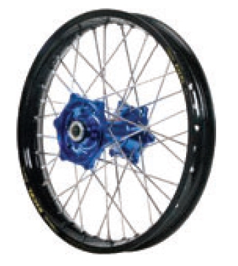Dubya - Dubya MX Rear Wheel with DID DirtStar Rim - 2.15x18 - Blue/Black - 70-4120DB