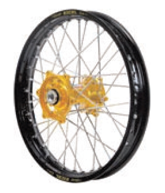 Dubya - Dubya MX Rear Wheel with DID DirtStar Rim - 2.15x18 - Gold/Black - 70-4120GB