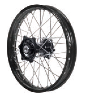 Dubya - Dubya MX Front Wheel with Excel Rim - 1.60x21 - Black Hub/Black Rim - 70-3131BB