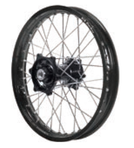 Dubya - Dubya MX Front Wheel with Excel Rim - 1.60x21 - Black Hub/Black Rim - 70-3132BB