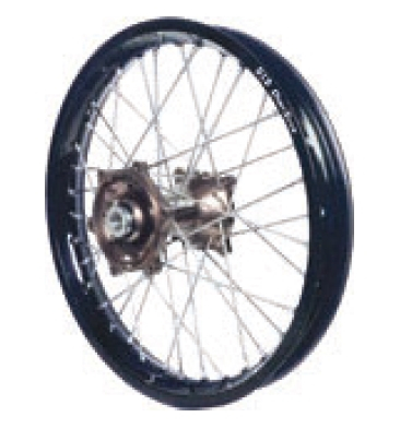Dubya - Dubya MX Front Wheel with DID DirtStar Rim - 1.60x21 - Magnesium Hub/Black Rim - 70-4032MB