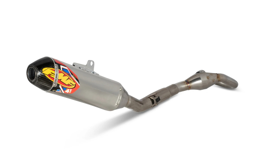 FMF Racing - FMF Racing Factory 4.1 RCT Full System - Aluminum Muffler - Carbon Fiber End Cap - 41604