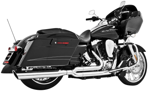 Freedom Performance - Freedom Performance Union 2-Into-1 Exhaust System - Chrome - HD00232