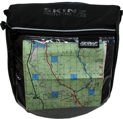 Skinz Protective Gear - Skinz Protective Gear Deluxe Handlebar Bag - HBPK300-BK